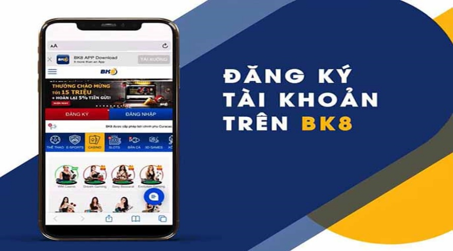 BK8 – Hướng dẫn đăng ký tài khoản cược BK8 cực nhanh