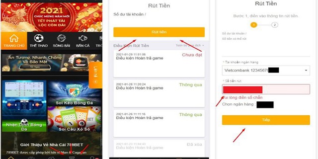 Những mẹo rút tiền 789bet nhanh nhất là như thế nào?